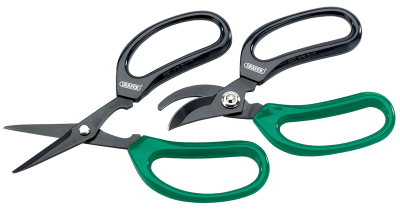 2 Piece Soft Grip Garden Scissor Set - 18299 