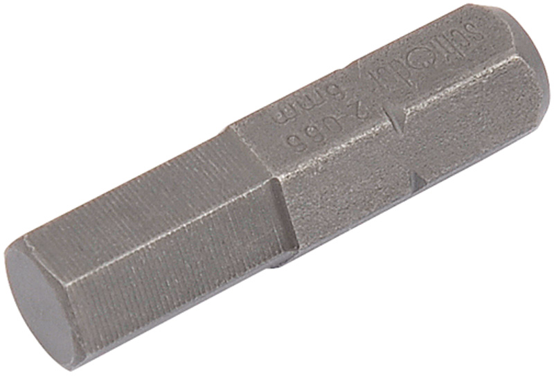 6mmx1/4x25mm Hexagon Bit Bulk - 19446 