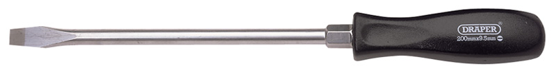 9.5mm X 200mm Plain Slot Mechanics Screwdriver - 19531 