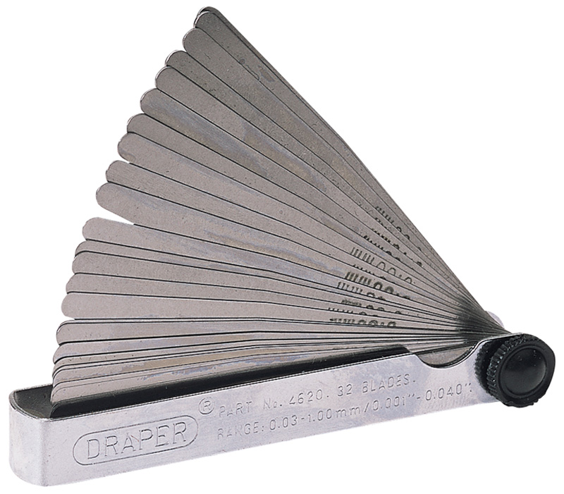 Expert 32 Blade Dual Reading Combination Feeler Gauge - 19613 