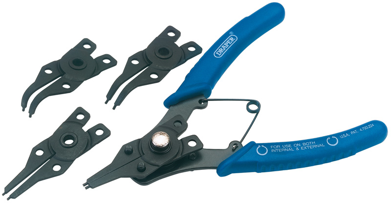 5 Piece 165mm Circlip Pliers Set - 19735 