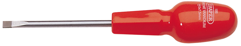 5mm X 75mm Plain Slot Cabinet Pattern Screwdriver - 19785 