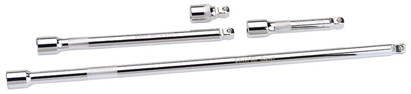 Expert 4 Piece 1/2" Square Drive Wobble Extension Bar Set - 19799 