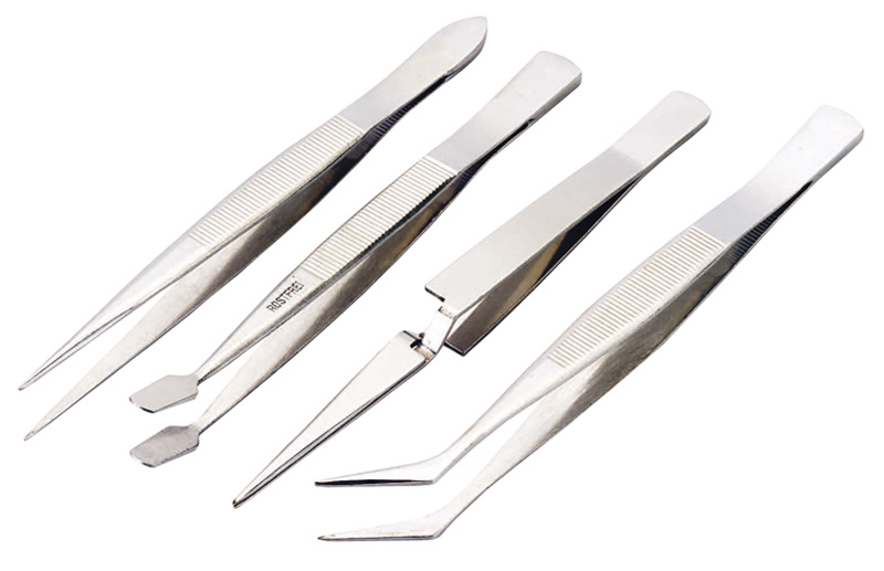 4 Piece Tweezer Set - 19850 