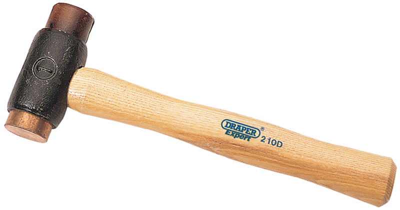 Expert 680g (24oz) Copper/rawhide Faced Hammer - 20070 