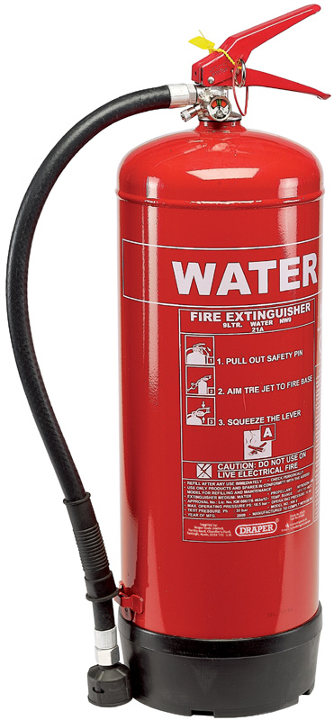 9L Pressurized Water Fire Extinguisher - 21675 
