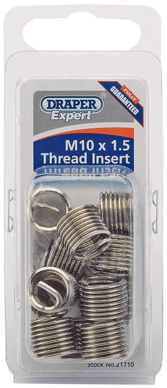 Expert M10 X 1.5 Metric Thread Insert Refill Pack (12) - 21710 