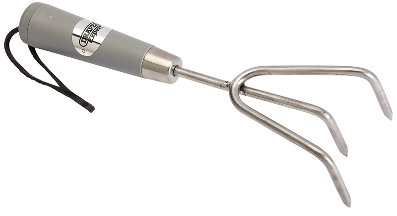 Expert Stainless Steel Heavy Duty Hand Cultivator - 21983 