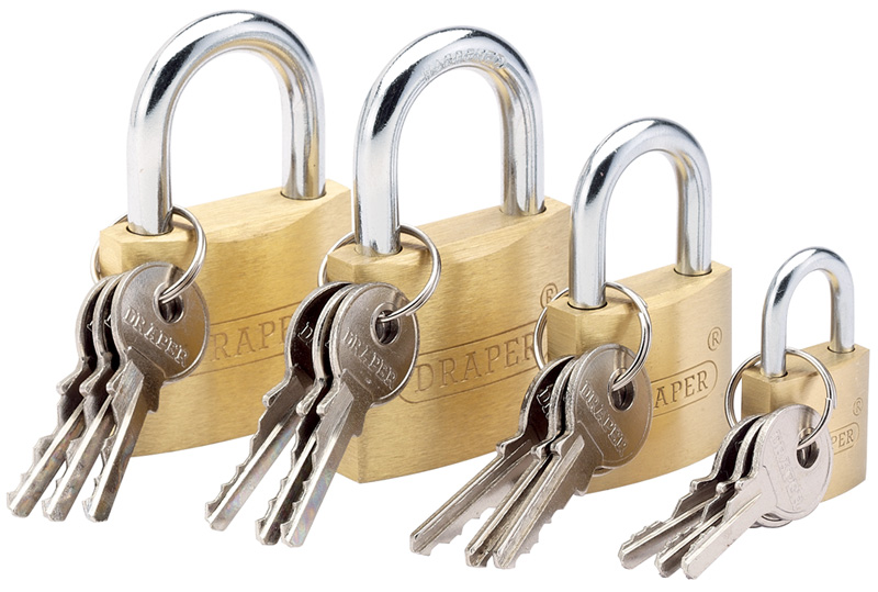 DIY Series Pack Of Four Padlocks - 22106 