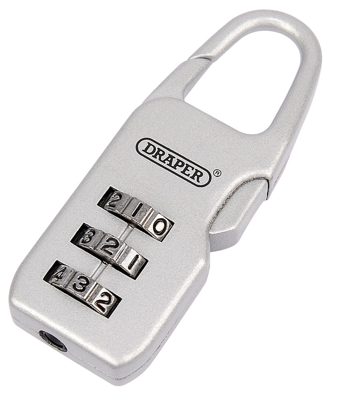 DIY Series 21mm Aluminium Combination Padlock (three Numbers) - 22337 