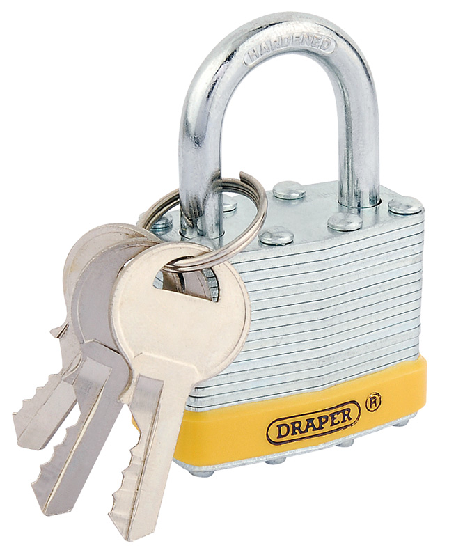 DIY Series 40mm Laminated Steel Padlock - 22338 