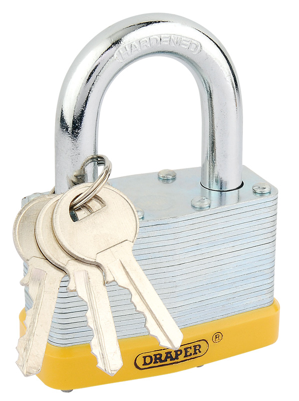 DIY Series 65mm Laminated Steel Padlock - 22341 