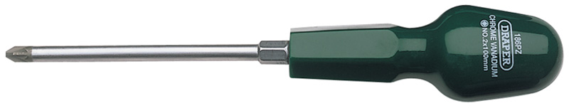 No 2 X 38mm PZ Type Cabinet Pattern Chubby Screwdriver (Sold Loose) - 22357 