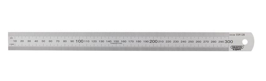 Expert 300mm 12" Stainless Steel Rule - 22671 