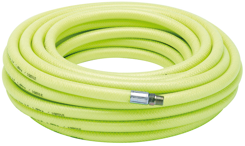 15.2m 1/4" BSP 8mm Bore High-vis Air Line Hose - 23190 