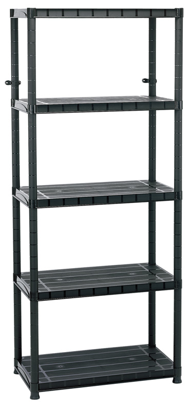 5 Tier Plastic Shelving Unit - 23231 