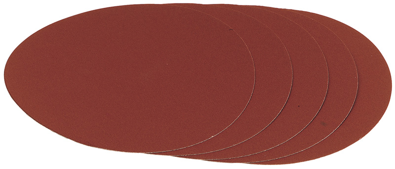 Five 200mm 120 Grit Self-Adhesive Aluminium Oxide - 23350 