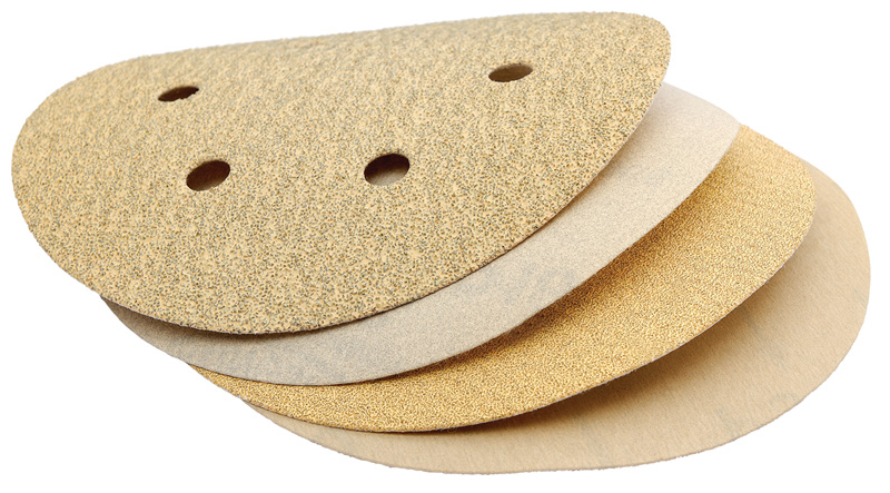 Pack Of 10 Assorted 150mm Aluminium Oxide Sanding Discs - 23669 