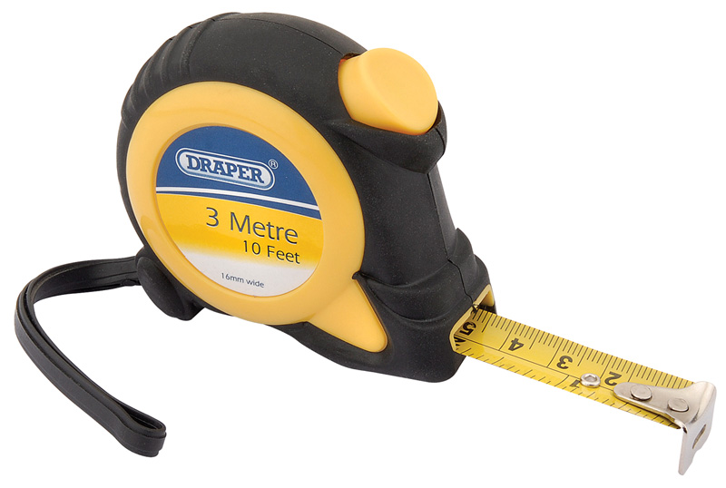 DIY Series Auto Locking 3m/10ft Metric/Imperial Measuring Tape - 24348 