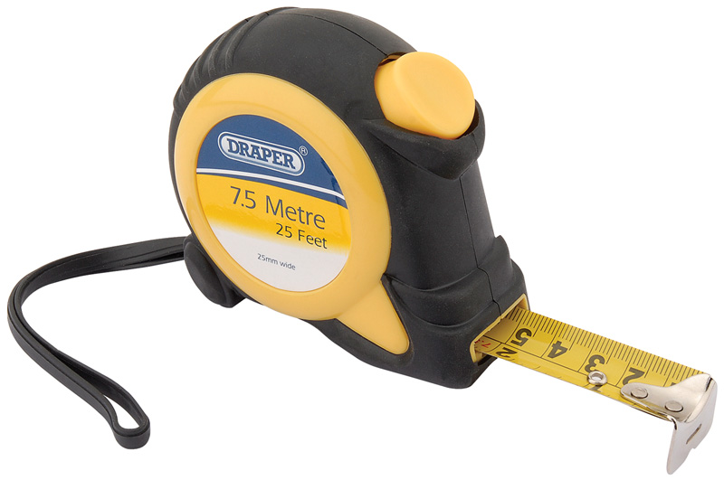 DIY Series Auto Locking 7.5m/25ft Metric/Imperial Measuring Tape - 24350 