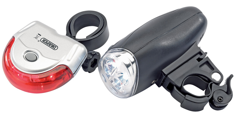 Front And Rear LED Bicycle Light Set - 24813 