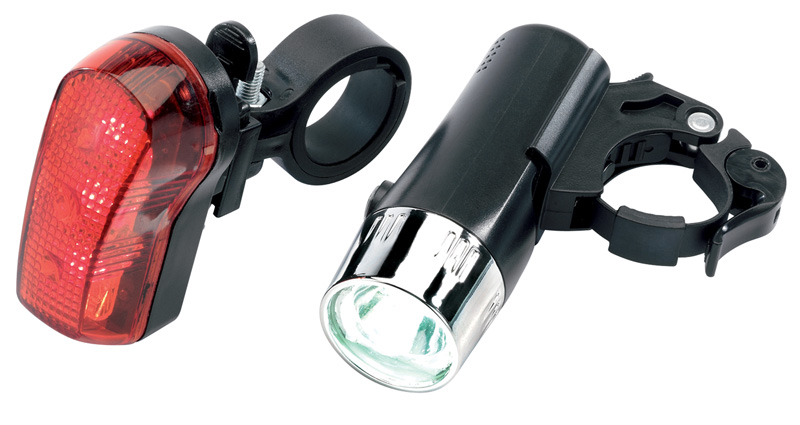Front And Rear LED Bicycle Light Set - 24815 