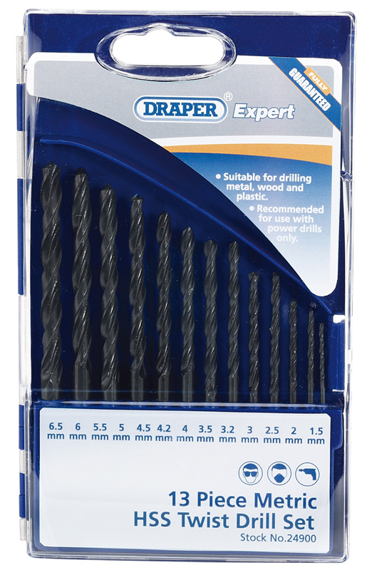 Expert 13 Piece Metric Twist Drill Set - 24900 