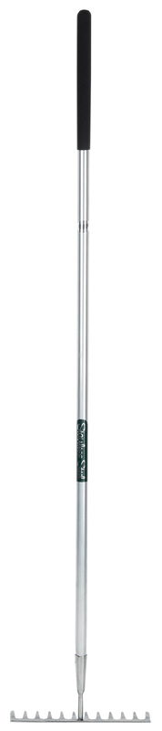 Expert Stainless Steel Soft Grip Garden Rake - 25606 