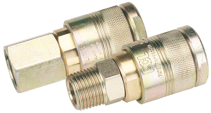 1/2" Taper PCL M100 Series Air Line Coupling Female Thread (Sold Loose) - 25814 