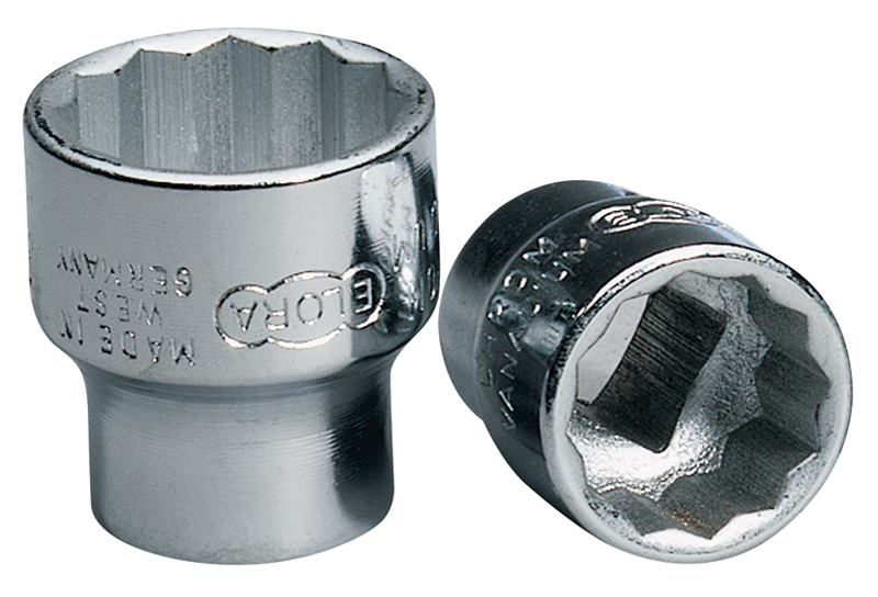 10mm 3/8" Square Drive Elora Bi-Hexagon Socket - 25862 