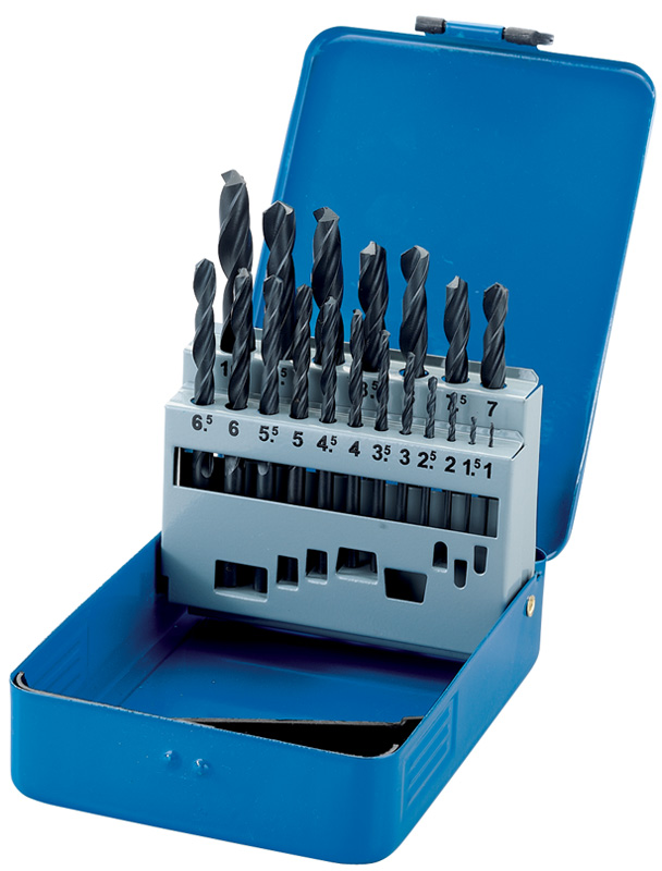 Expert 19 Piece Metric HSS Twist Drill Set - 25923 