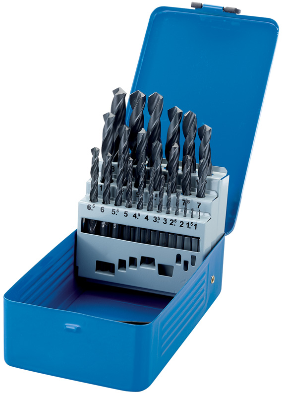 Expert 25 Piece Metric HSS Twist Drill Set - 25928 