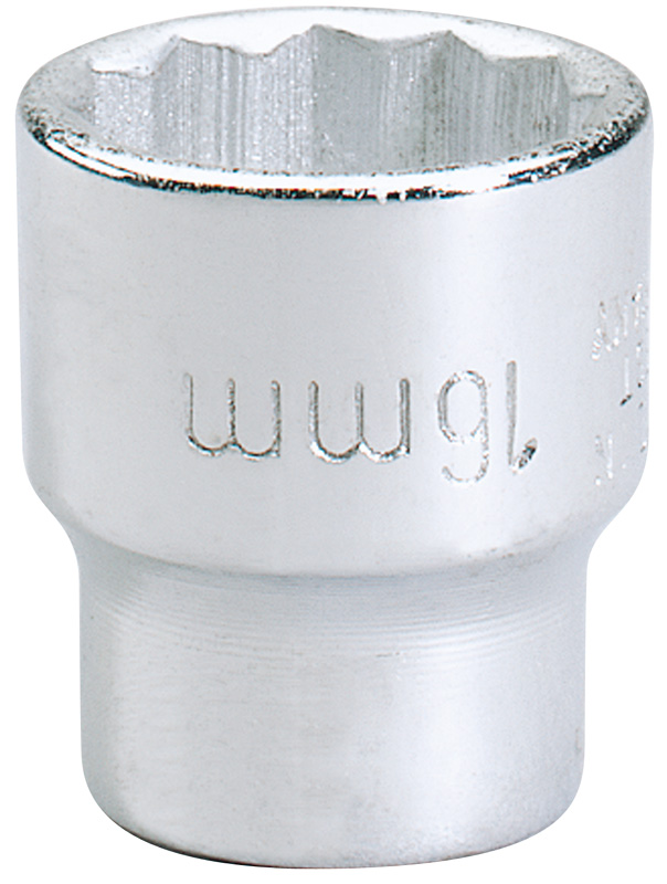 16mm 3/8" Square Drive Elora Bi-Hexagon Socket - 25929 