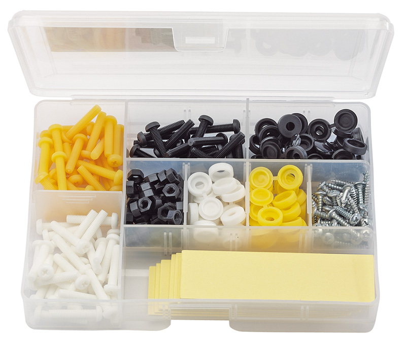 272 Piece Number Plate Fixing Kit - 26344 
