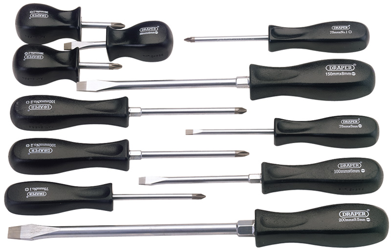 11 Piece Mechanics Screwdriver Set - 27030 