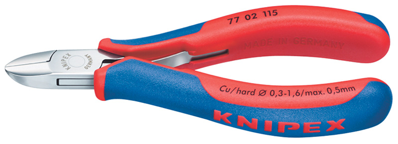 Expert 115mm Knipex Flush Electronics Diagonal Cutters - 27721 