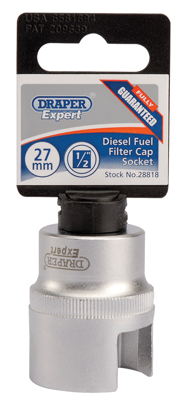 Expert Diesel Fuel Filter Cap Socket - 28818 