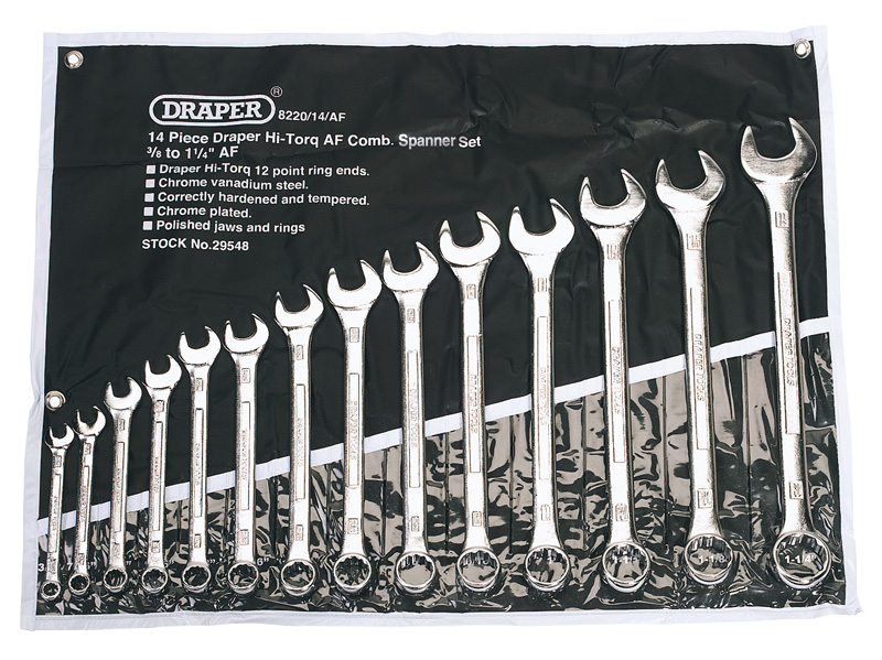 14 Piece Imperial Combination Spanner Set - 29548 