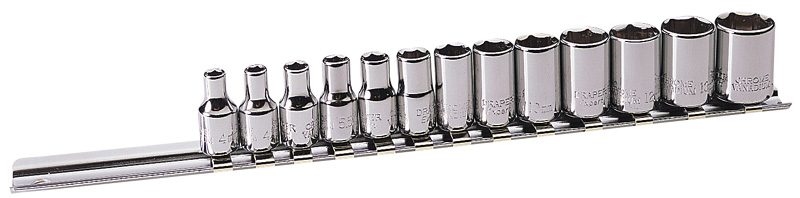 Expert 13 Piece 1/4" Square Drive Hi-Torq® Hexagon Socket Set - 30776 