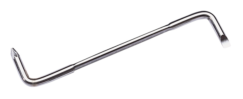 5mm Plain Slot X No 1 PZ Type 125mm Angled Screwdriver - 30847 