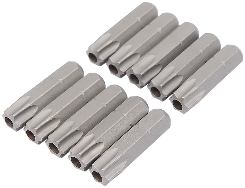 Expert Bag Of 10 X T40 Torx Security Insert Bits - 31067 