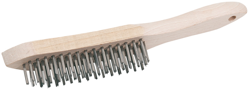 310mm Stainless Steel 4 Row Scratch Brush - 31566 