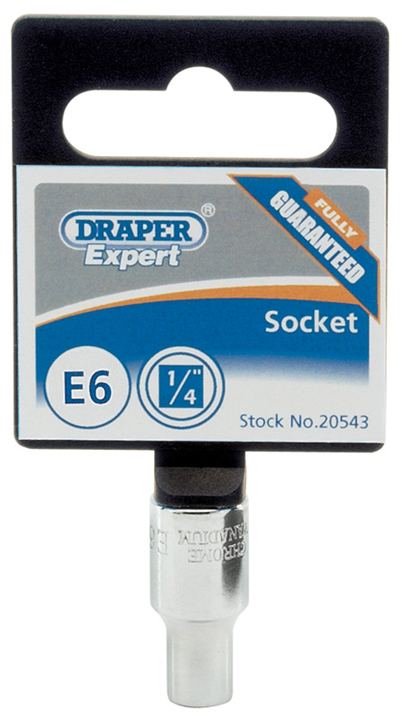 Expert E5 1/4" Square Drive TX-Star Socket - 32298 