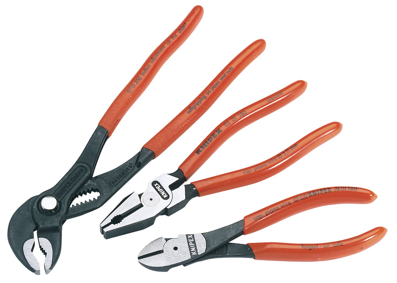 Expert 3 Piece Knipex Plier Power Pack - 33777 