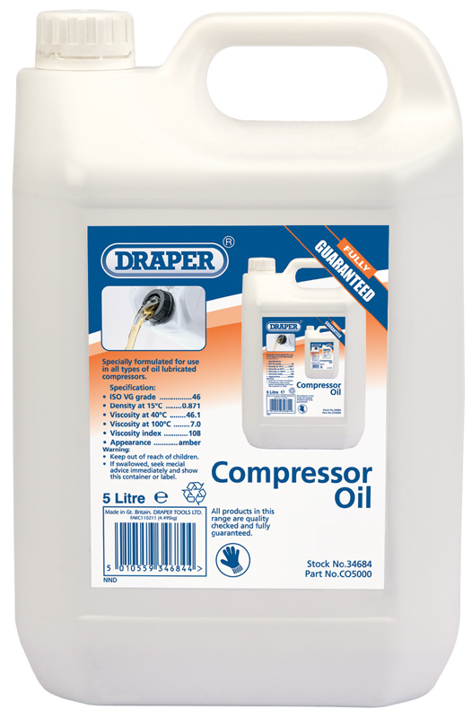 5L Compressor Oil - 34684 