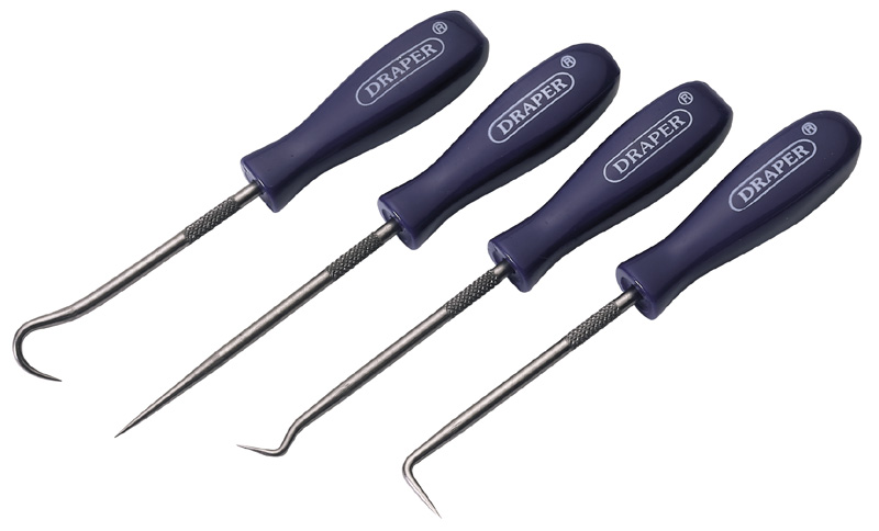 4 Piece Mini Hook And Pick Set - 35099 