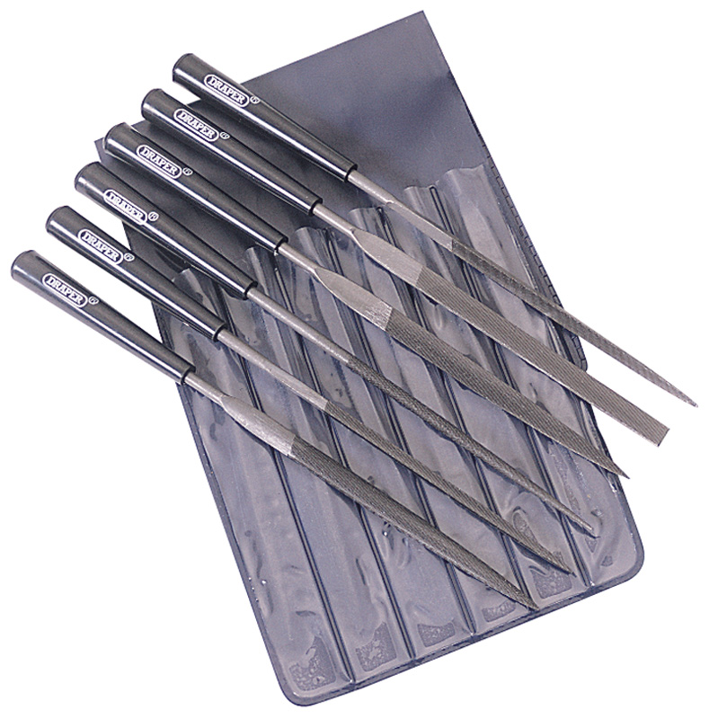 6 Piece 140mm Needle File Set - 36324 