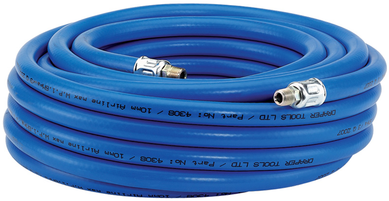 15.2m 1/4" BSP 10mm Bore Air Line Hose - 36941 