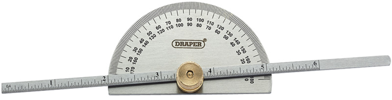 Protractor With Depth Gauge - 37342 