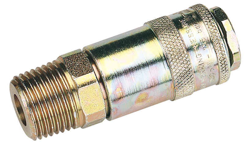 1/2" Male Thread PCL Tapered Airflow Coupling (Sold Loose) - 37837 